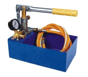 New Style High Quality Hydraulic Manual Water Pressure Testing Pump with 5L Water tank
