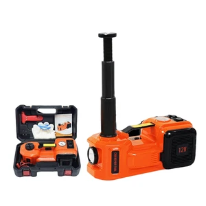 Multifunctional 5T HRXY Brand Manganese Steel Hydraulic Jack Kit with Impact Wrench Car Lift for 12V Vehicles