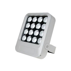 LED Outdoor Waterproof Single Beam Spotlight IP65 Adjustable Beam Angle High Efficiency Floodlight for Hotels Bridges Lighting
