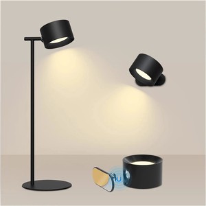 Led Small Table Lamp for Bedroom Bedside Lamps for Nightstand Minimalist Night Stand Light Lamps Room Decorhome Appliance