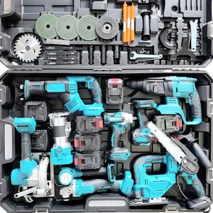 10-Piece Cordless Power Tool Set| High Performance Electric Tools Kit for DIY & Professional with Custom Logo OEM