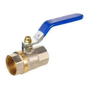 OEMODM Brass Body Ball Valve with Iron Handle Designed for Water Media Manual Power Custom Logo Printing