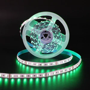 RGB 12V 24V 5050 60D 10MM Colorful LED Strip Smart Strip Tape Sensor Rgb Smd5050 Lamp LCD Christmas Lights for Tv Backlight