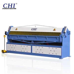 ZCJX Stainless Steel Galvanized Pipe Bender Hydraulic Folding Machine W62Y-3*2000 0.1-3mm Thickness 4.5kw Motor Sheet Metal