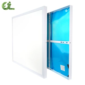48W 600x600mm Surface Mounted LED Panel Light Economical Ceiling 6500K CRI80 Aluminum Low UGR Modern Design Style