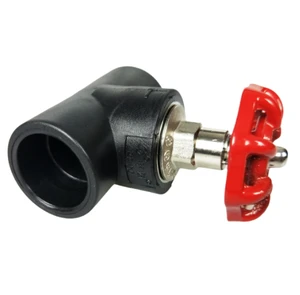 50+ Year Lifespan PE Water Supply Pipe Fitting Globe Valve for Irrigation and Municipal Water
