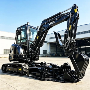 Multifunctional Mini Digger CE Euro5 Engine Optional Breaker Hammer Auge Factory Direct Shipment Free Shipping To EU Ports