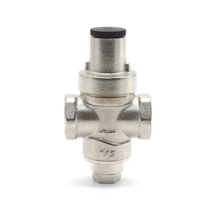 Brass Adjustable Press Reducing Valve With Water Media For Hotel Floor Heating Wholesale , CE Certified