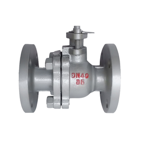 Cast Steel Flange Ball Valve Q41F-16C High Temperature Steam Resistant Carbon Steel Manual Valve