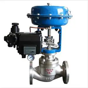 Pneumatic Diaphragm Control Valve ZJHP-16C WCB Cast Steel Single Seated Flanged Water Oil Gas Flow Control OEM Yaosheng