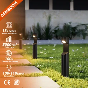 Modern Warm White Neutral White White Outdoor IP65 Waterproof Aluminum Alloy Garden Villa Home Led Lawn Light