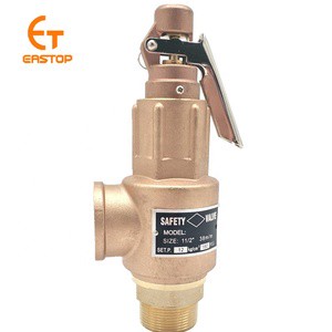 Adjustable Full Lift S10L Automatic Water Relief Valve All Copper Safety Valve DN15 DN20 For Gas Control Steam Boiler