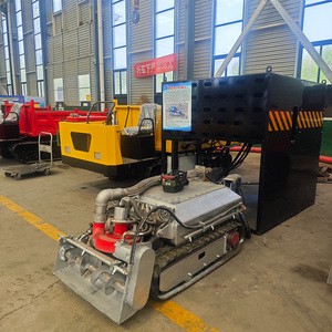 Fully Automatic Crawler Dredging Robot - Flood Drainage Underwater Pipeline
