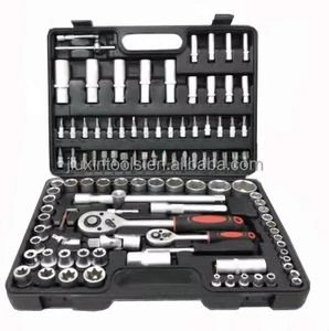 Auto Repair Tools Germany Design Ratchet Handle 108pcs Socket Wrench Tools Set Tool Box Mechanic Kit