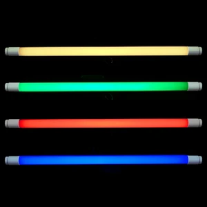 110v 220v RGB Yellow Color Neon Decorative Energy Saving 18w G13 T8 Led Tube Light with Ce Rohs