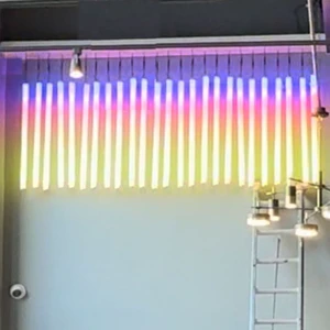 3 Years Warranty High Quality DC24V Programable Pixel 28W 1 Meter 3D 360 Degree T12 30mm Diameter Digital RGB IC LED Tubes