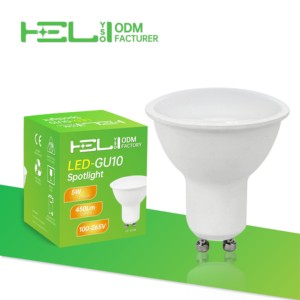 GU10 LED Spotlight 5W 3000K Warm Light Anti-Glare Embedded Recessed Ceiling Light With 100 Beam Angle For Home Office