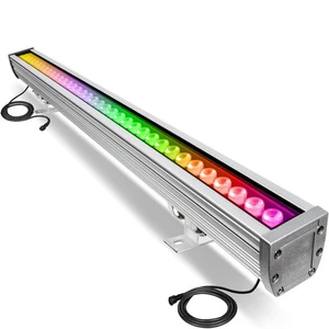IP67 Wall Washer Led Brightest Led Wall Washer Rechargeable RGB Color Dmx Led Wall Wash Light Stage Light Led Lighting