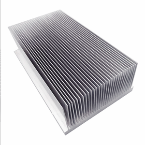 Custom Anodized Heat Sink CNC Machine Aluminum Extrusion Electronic Heatsink Supplier