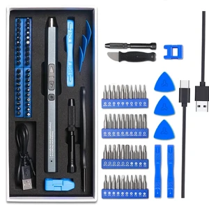 50-in-1 Precision C-Type Data Port Screwdriver Set DIY Grade Power Tools Battery for Home Repair Laptop Enhanced Screwdriver Bit
