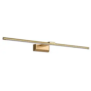 Gold Bathroom Vanity Light Fixtures - LED Vanity Lights for Bathroom Lighting Fixture Over Mirror Dimmable Bathroom Wall Sconce