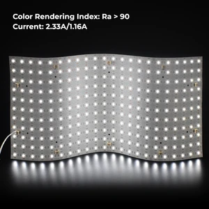 LED Factory Cuttable Paper Thin Flexibility Light DC 24V Luces Backlights Bendable Flex LED Sheet Panel