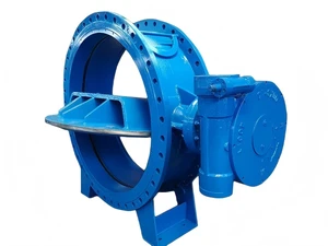 Telescopic Double Eccentric Bidirectional Soft Seal Butterfly Valve No Pipe Removal
