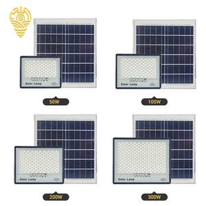 ABS Body Waterproof Outdoor Solar LED Flood Lights With IP65 Rating
