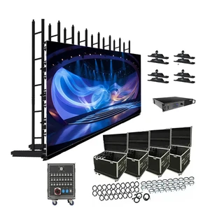 Indoor Outdoor Capacitive LED Screen Waterproof LED Screen Stage Backdrop Video Wall Rental P2 P2.6 P2.9 P3.9 LED Display