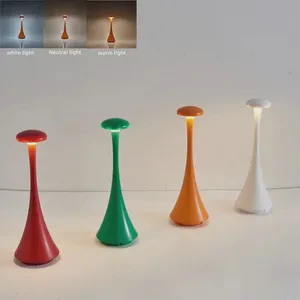Restaurant Lighting Manufacturer Living Room Home Decoration Night Light Cordless Rechargeable Small Desk Lamp