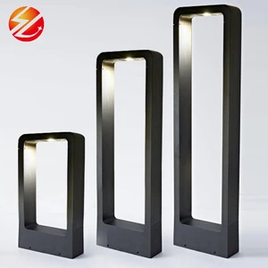 SimpleGarden Light LED Lawn Lamps Outdoor Waterproof Modern Aluminum Square Lamp for Garden Lawn Gate Park Landscape Decoration