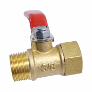 Brass Ball Valve On-off Control & Flow Regulating for Water, Air, Gas, Fuel Oil Garden Water Connector with Barbed Hose Fitting