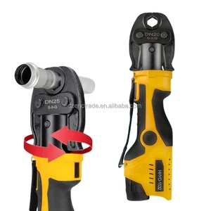ProPress HVAC Plumbing Battery-Powered Tool Kit with 20mm Vertical Calipers Crimping PEX Copper Pipes Other Hydraulic Tools