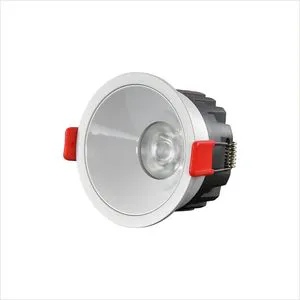 Indoor Modern Aluminum Anti-Glare COB Spotlight 12W/20W/30W Recessed Mount with CRI98 for Living Room&Home Office Ceiling Light