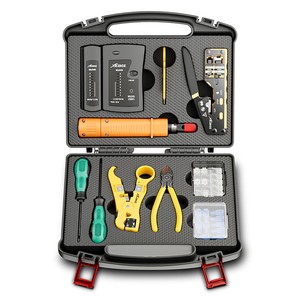 ZOERAX 11 in 1 RJ45 Crimping Tool Kit With Storage Case