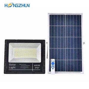 High Quality Outdoor Solar Powered Flood Light IP65 20W 40W 100w 200w 300w 400w 500w 1000w Solar Flood Light With Remote Control