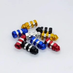 Factory Supply Valve Cap Hexagonal Multi-groove Aluminum Valve Cover American Universal