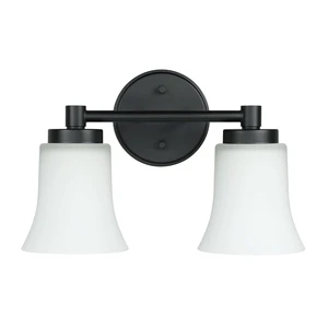 US Instock Modern E26 Bulb Holder 2 Lights Bedside Reading Lamp Wall Mount Bathroom Vanity Light Fixtures Wall Lamps Indoor