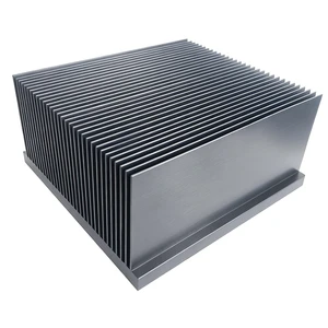High Power Aluminium LED Heat Sink 142(W)*71.5(H)*150(L)mm Deep Cooling Fin Heatsink