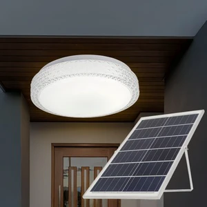 Factory Solar Outdoor Ceiling Light with Remote Control Solar Ceiling Light Environmental protection