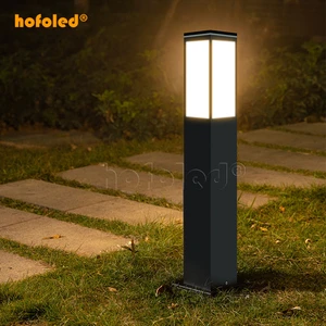 Outdoor Simple Modern Lawn Light Outdoor E27 Bulb Garden Light Waterproof Ip65 Landscape Courtyard Light For Villa Park