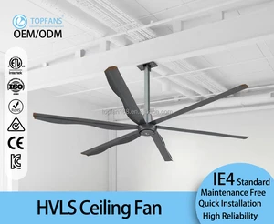 New Design 8ft Blade Diameter OEM Industrial Ceiling Fan With Motor Touch Control 110V 220V 380V Ventilation Fan For Warehouse