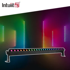 2x24W Battery Powered LED Wall Washer Light RGBW 4in1 Stage Lighting IP20 DJ Show Uplight Bar