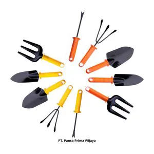 High Quality 5pcs Garden Hand Tools Set Durable 9-10 Inch Carbon Steel with Plastic Handle Gardening Kit