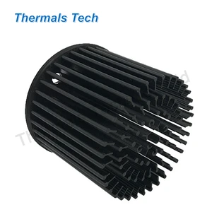 Air Cooled Aluminum Pin Fin Heat Sink for 180W Semiconductors System
