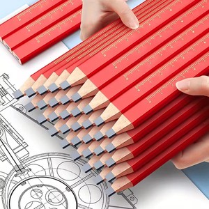 Customized 4H Woodworking Pencil High Quality Construction Carpenter Pencil For Woodworking Pencil