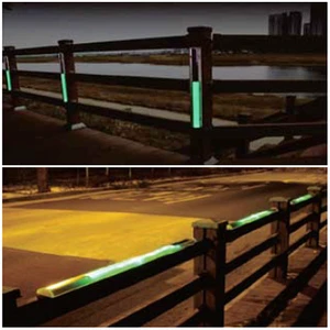 IP65 Waterproof Outdoor LED Bridge Parapet Light (Fence Post Cap Light) MS-5070 Solar Charging with Lithium Ion Battery