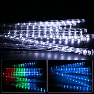 White Crismas Tree DMX RGB 16 Pixel Artnet Control RGB Digital Tube Led Meteor Light 3D Graphic LED Tube for Stage Lighting
