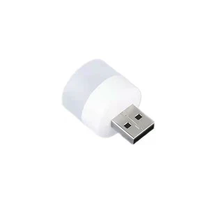 2.5*3.7cm DC 5V USB Led Desk Lamp Small Portable Night Round Lights