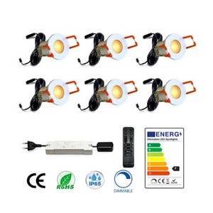 Mini Spotlight with IP65 waterproof level power supply for outdoor and Outdoor tents and balconies